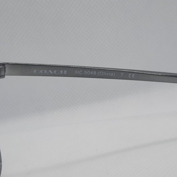COACH HC 5048 (OLIVIA) C.9164 52-15-135 Rx Eyeglass Frame, Pre-Owned - Picture 4 of 5